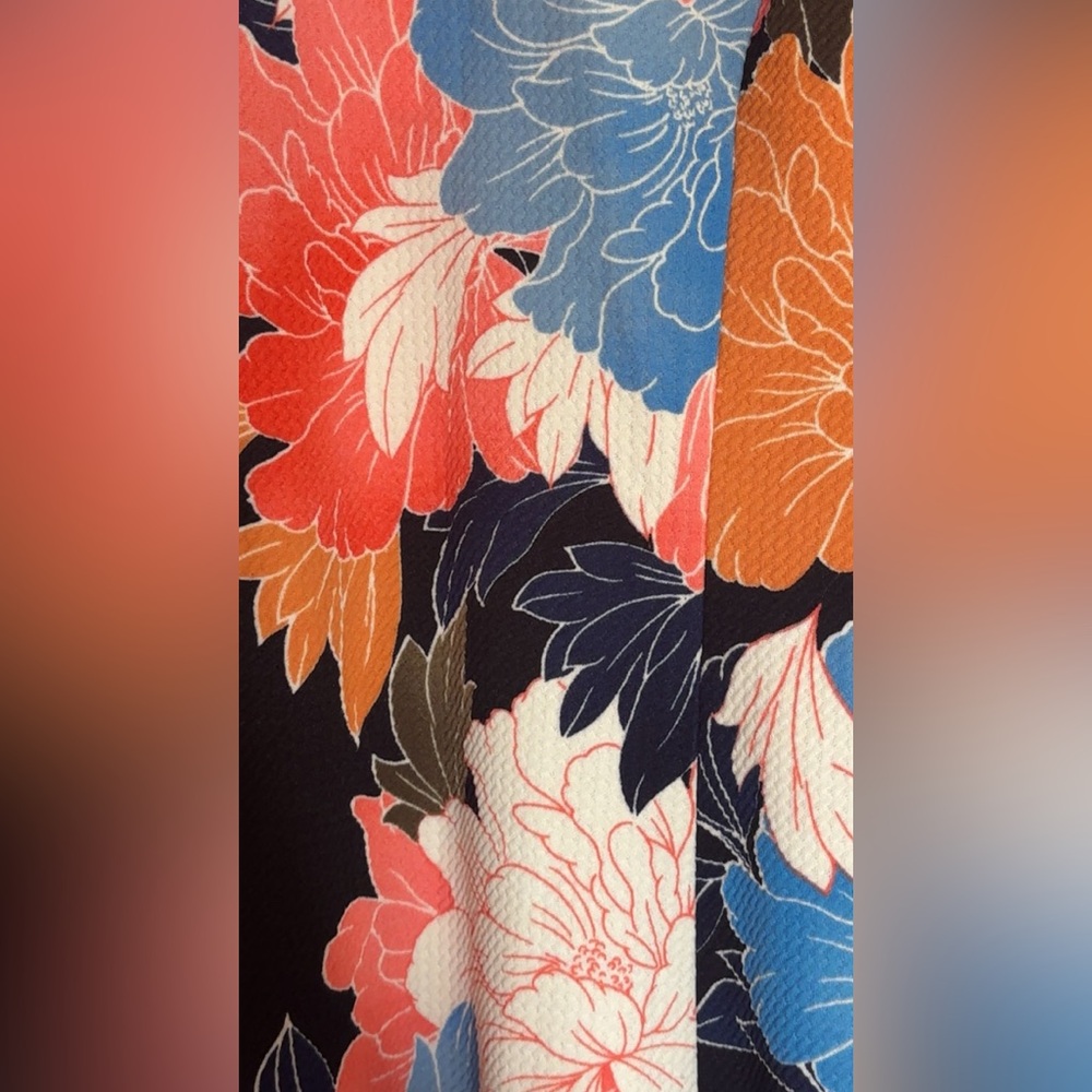 London Times Multicolor Floral Dress - Picture 5 of 7